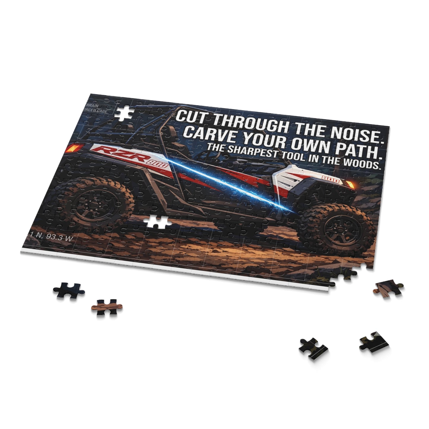 Off‑Road UTV Puzzle – "Cut Through the Noise, Carve Your Own Path" (120/252/500pc)