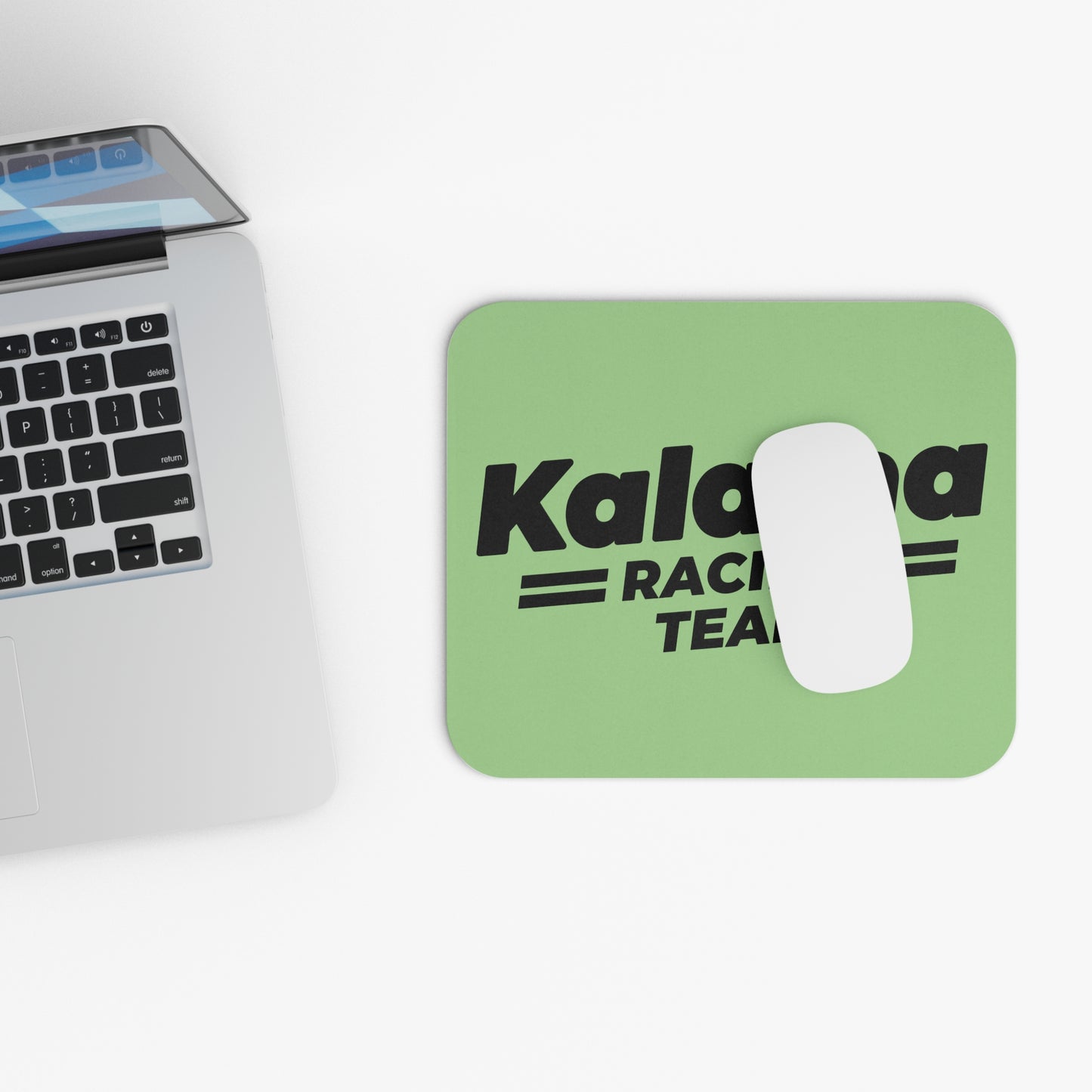 Kalama Racing Team Mouse Pad — Retro Motorsport Desk Mat