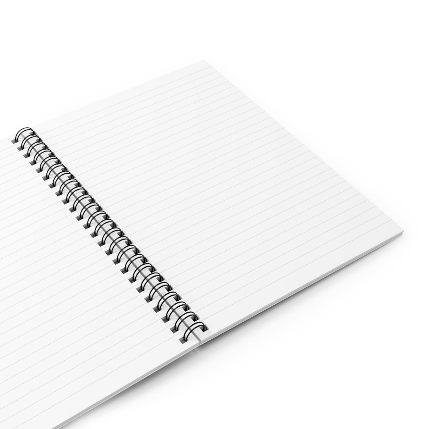Mechanical Blueprint Spiral Notebook — Engine Parts Journal (Ruled)