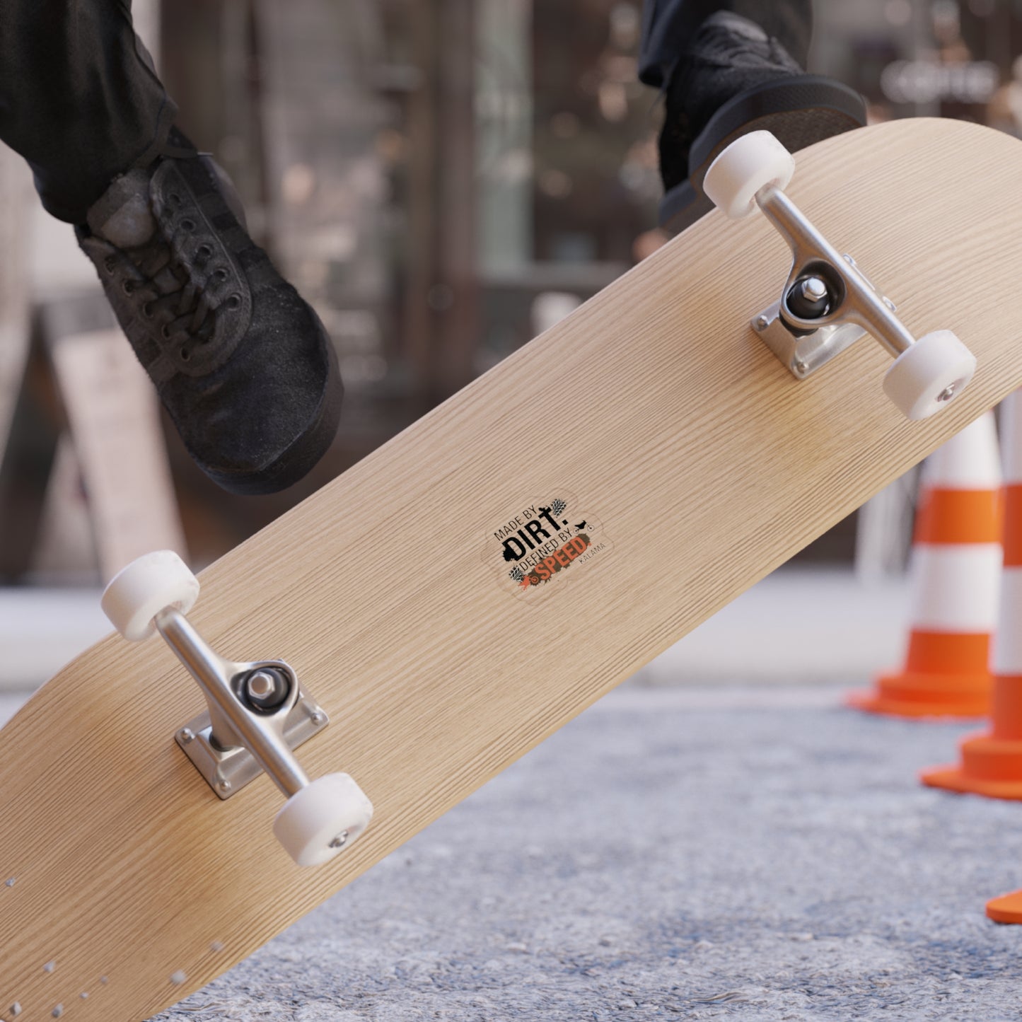Made by Dirt, Defined by Speed — Die-Cut Outdoor Sticker