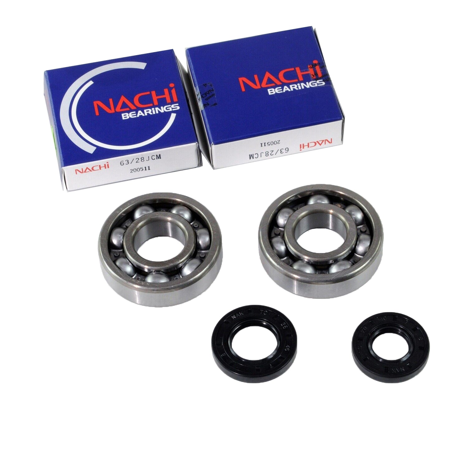 Engine Rebuild Kit for Kawasaki KX65 2001-2005 Crankshaft Crank w/ Main Bearings & Engine Gasket