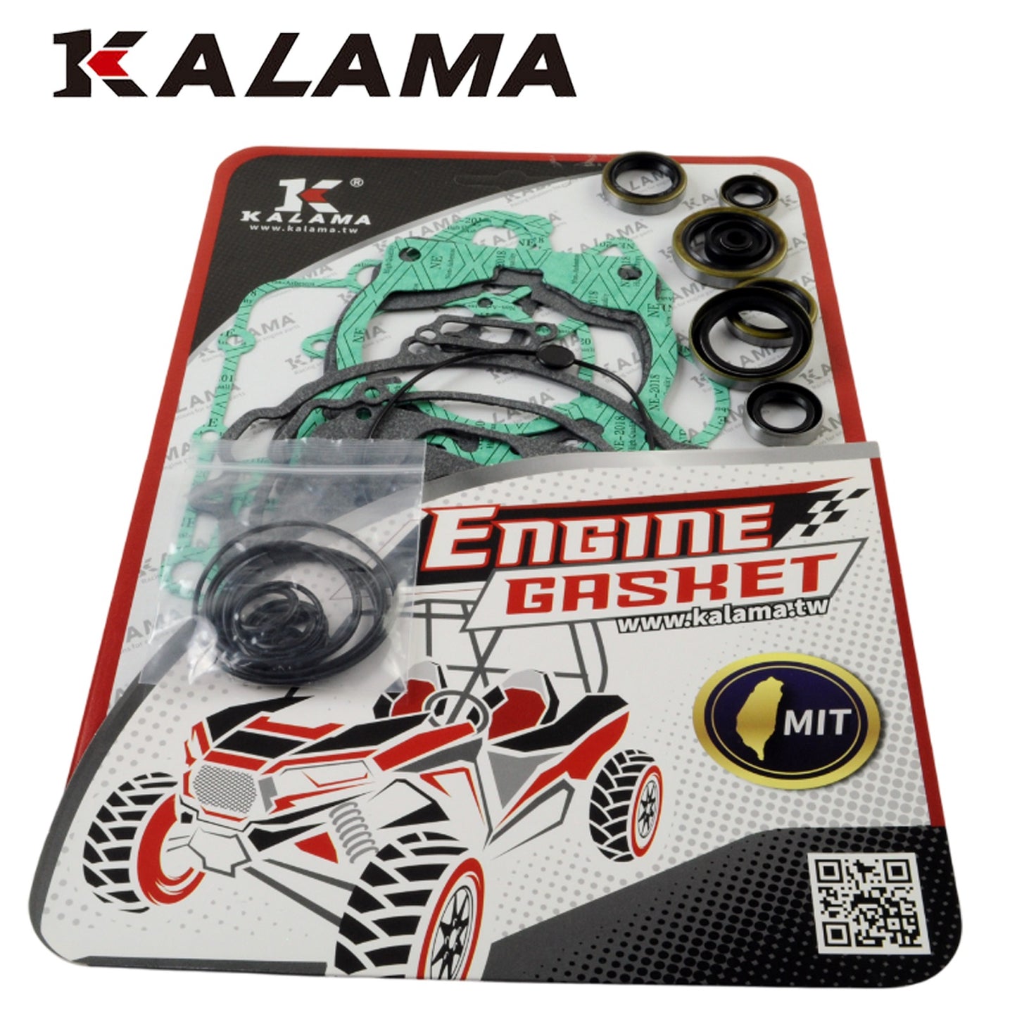 Piston Kit & Complete Top & Bottom End Engine Gasket Set for KTM 125SX 2002~2015