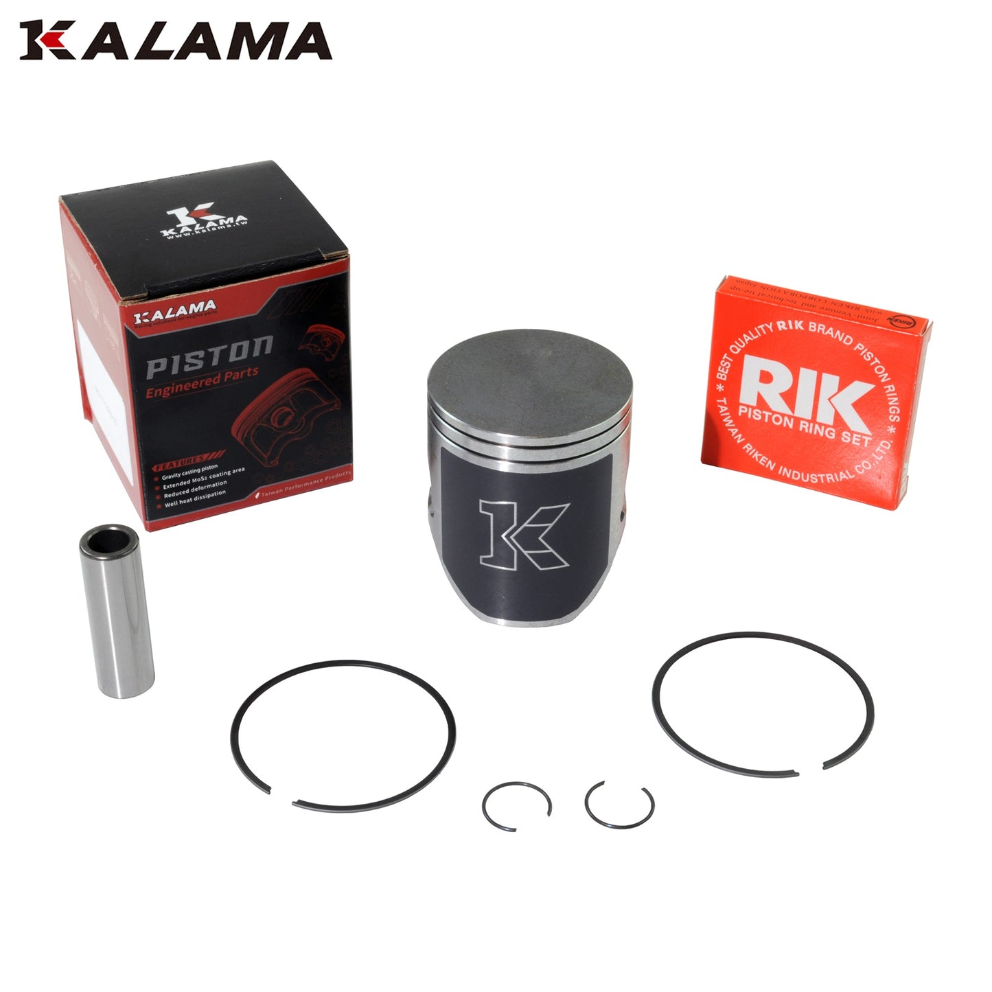 KALAMA 66.37MM Piston Kit for Honda CR250R 2002-2004