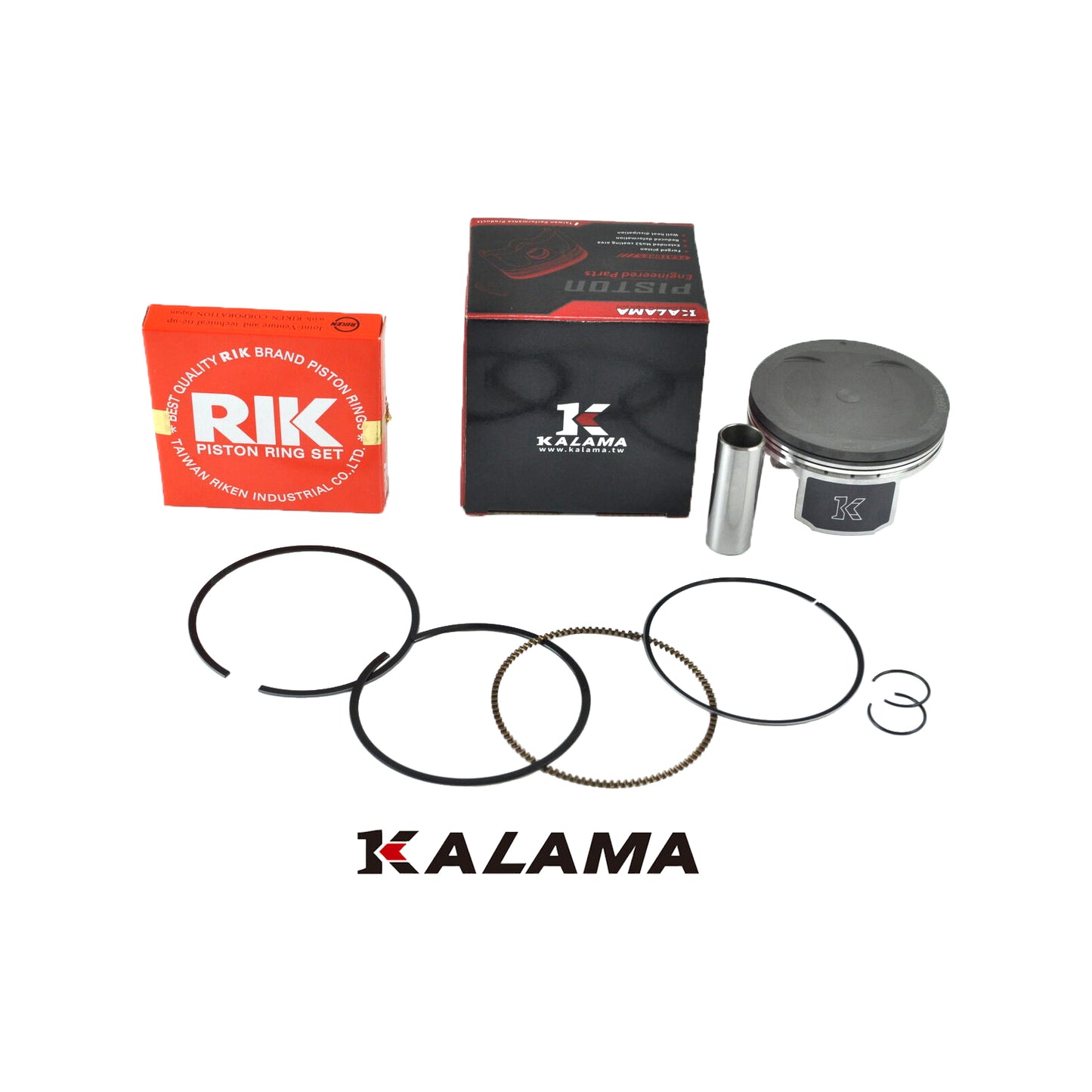 Kalama Top End Kit Cylinder Piston Gasket Kit for Yamaha Grizzly 700 2007~2013 / Rhino 700 2008~2013
