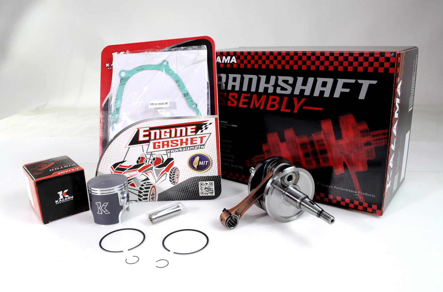 For Yamaha 200 Blaster 88-06 Top Bottom End Rebuild Engine Kit Piston Crank