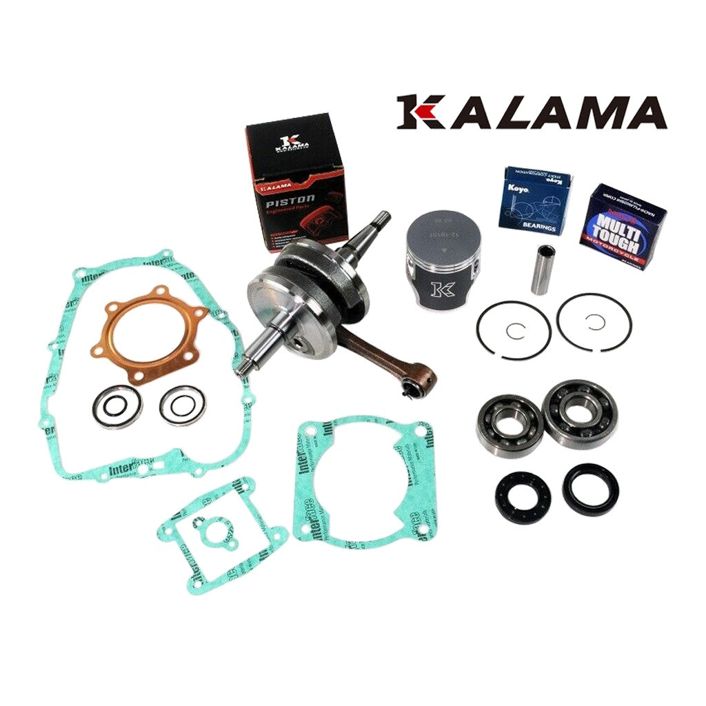 Kalama Engine Kit for Yamaha Blaster 200 Crankshaft Piston Gasket Crank Bearings Oil Seals 1988~2006