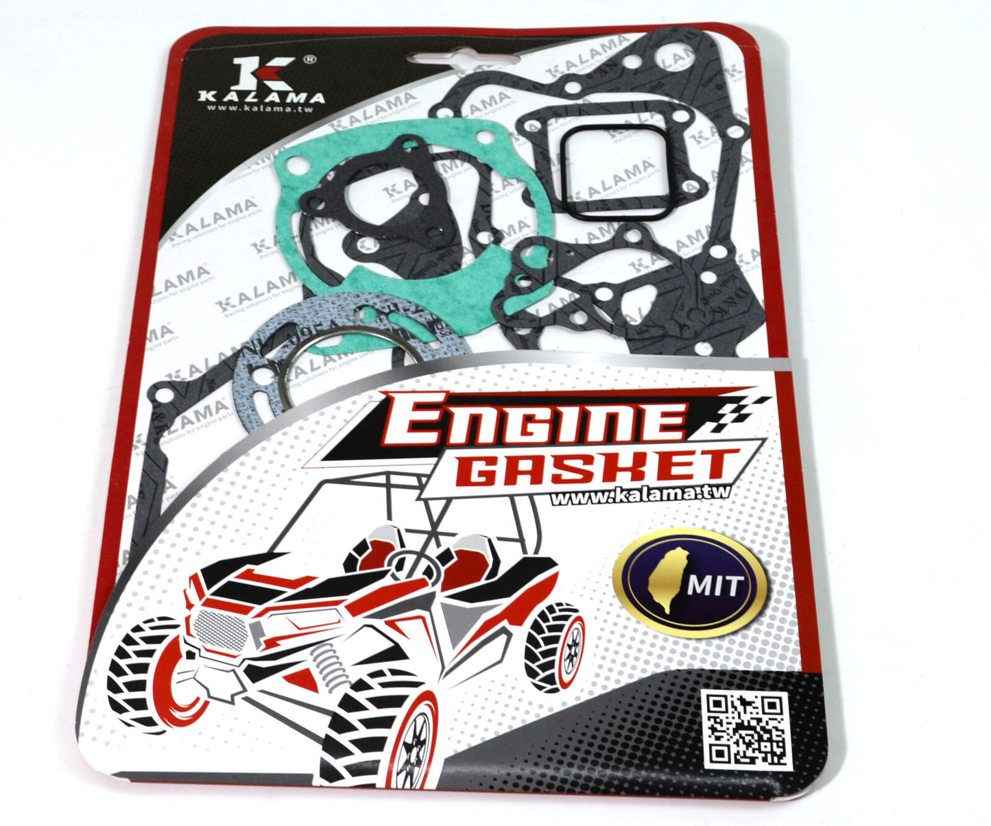 KALAMA Top End Piston Kit, Engine Gasket Set for Honda CR80R 1986~2002