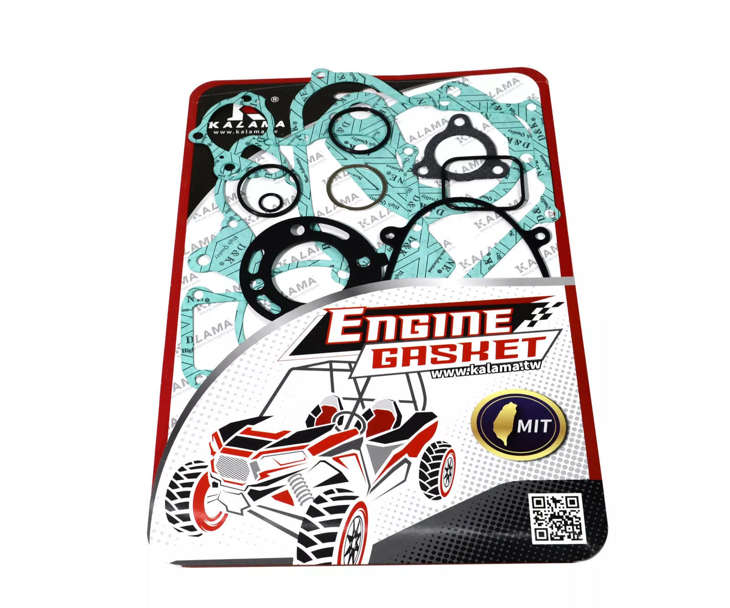 KALAMA Engine Rebuild Kit for Honda CR85R Crankshaft, Piston Kit, Main Bearing & Oil Seal Kit, Engine Gasket Set 2005-2007