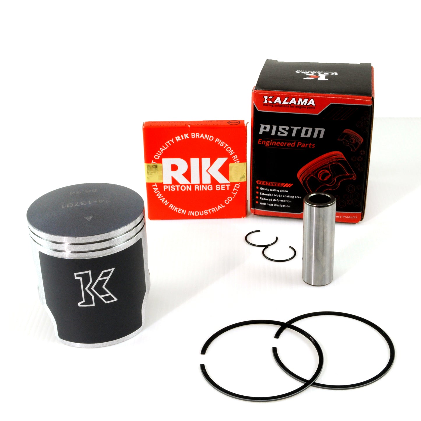 For Kawasaki KX250 KX 250 92-01 Rebuild Top & Bottom End Engine Kit Crank Piston