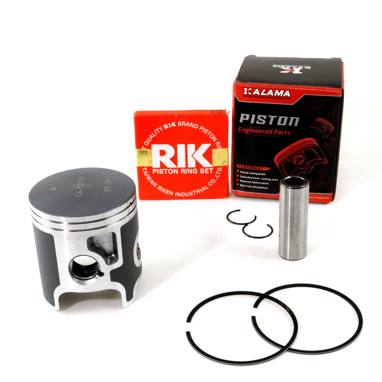 For Kawasaki KX250 KX 250 92-01 Rebuild Top & Bottom End Engine Kit Crank Piston