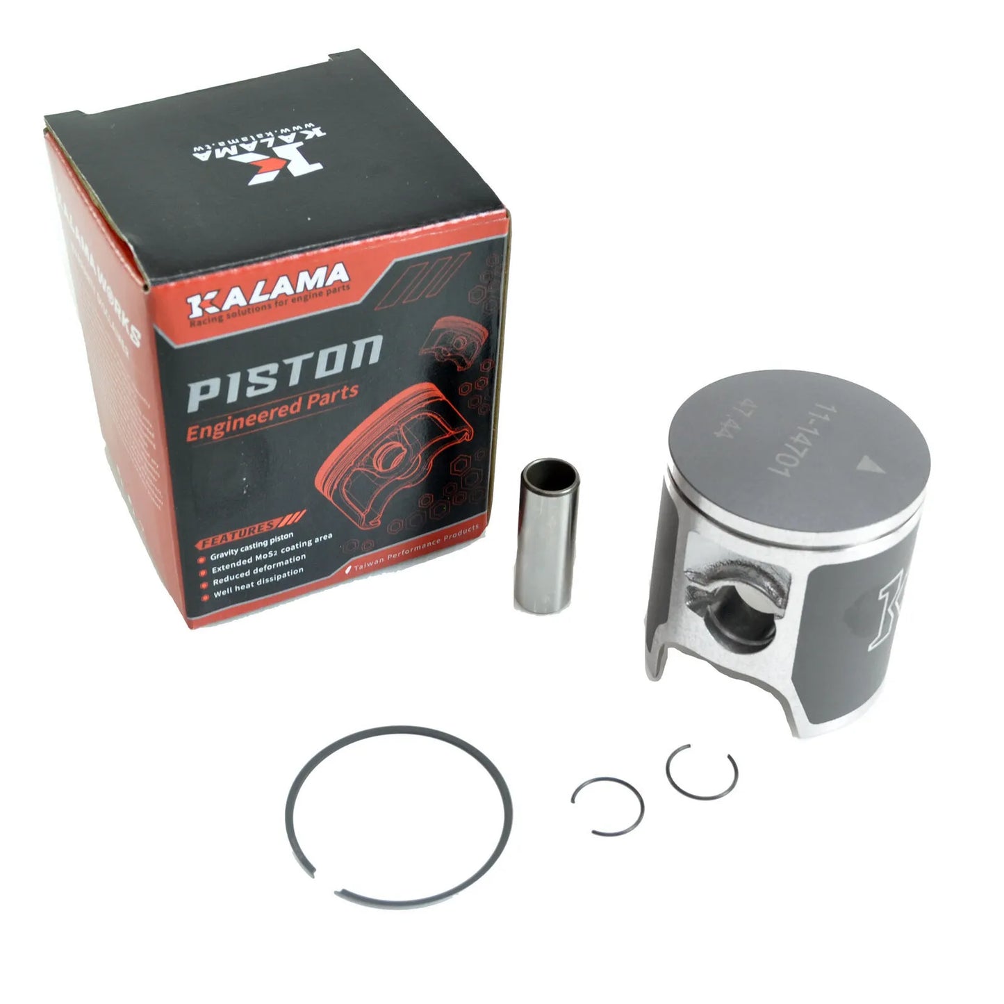 KALAMA Engine Rebuild Kit for Honda CR85R Crankshaft, Piston Kit, Main Bearing & Oil Seal Kit, Engine Gasket Set 2005-2007
