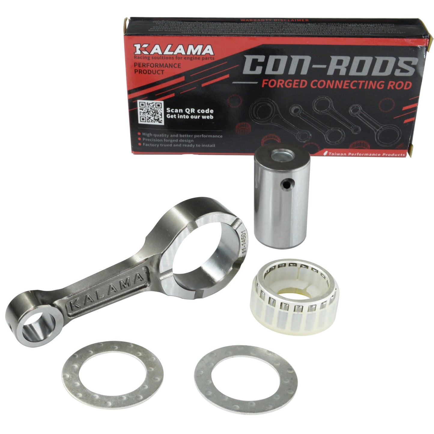 KALAMA Billet Forged Connecting Rod Kit for Honda CRF250R CRF250X 2004-2017
