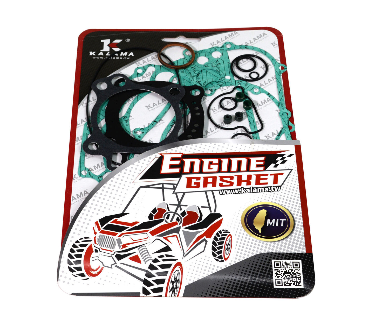 KALAMA Top End Forged Piston Kit, Engine Gasket Set for Honda CRF250R 2004-2007
