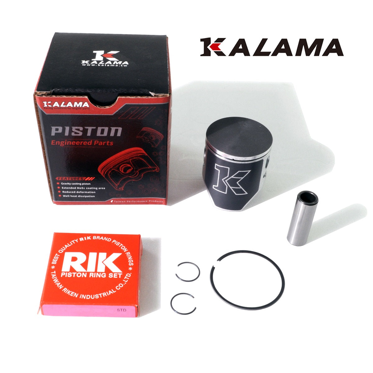 KALAMA Engine Rebuild Kit for KTM 85SX 85 SX Crankshaft Main Bearing Piston Gasket Oil Seal 2004~2012