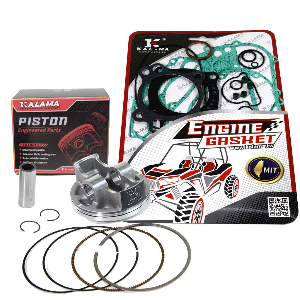 KALAMA Top End Forged Piston Kit, Engine Gasket Set for Honda CRF250R 2004-2007