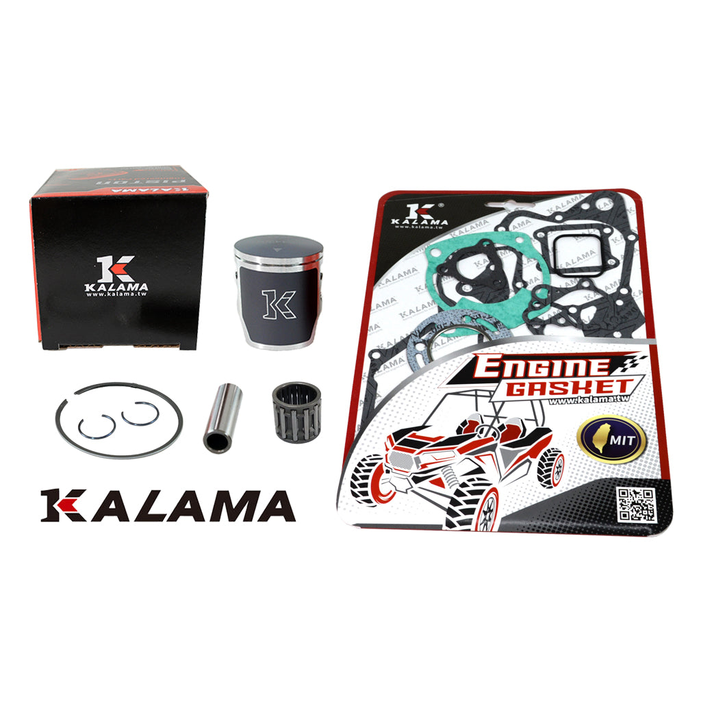 KALAMA Top End Piston Kit, Engine Gasket Set for Honda CR80R 1986~2002