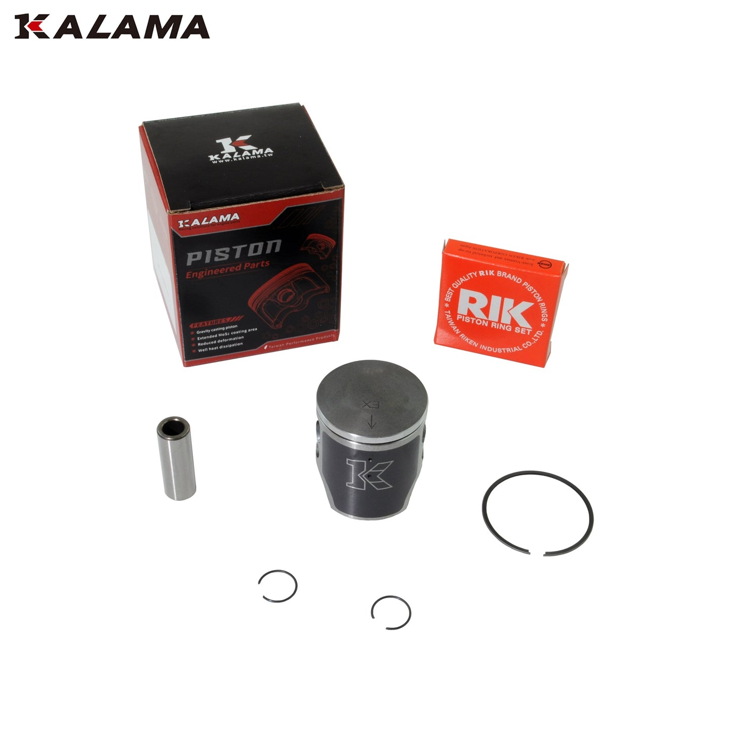 Kalama Rebuild Engine for Yamaha YZ80 93~01 Crankshaft Piston Gasket Bearing Kit
