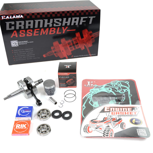 KAWASAKI KX 85 ENGINE REBUILD KIT, CRANKSHAFT, PISTON, GASKETS 2001-2005