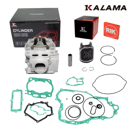 Kalama Top End Kit for Yamaha YZ250 Cylinder, Piston, Gasket Set 2003-2023