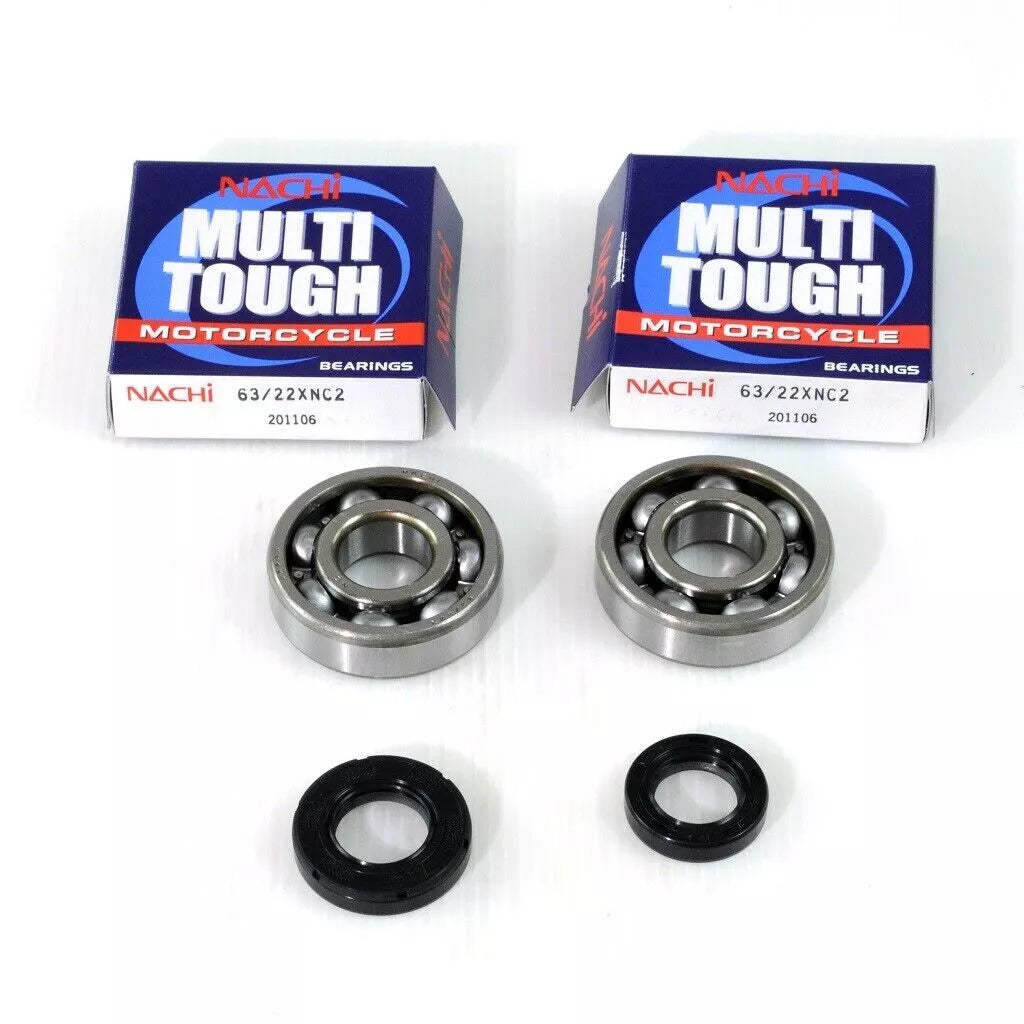 KALAMA Engine Rebuild Kit for Honda CR85R Crankshaft, Piston Kit, Main Bearing & Oil Seal Kit, Engine Gasket Set 2005-2007