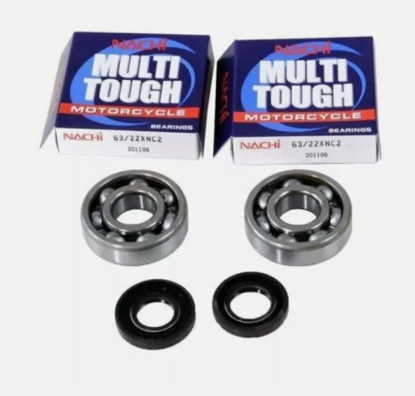 KALAMA Engine Rebuild Kit for Yamaha YZ 125 YZ125 Crankshaft, Crank Bearings, Oil Seals, Cylinder, Piston Kit, Complete Engine Gasekt Set 2005~2021