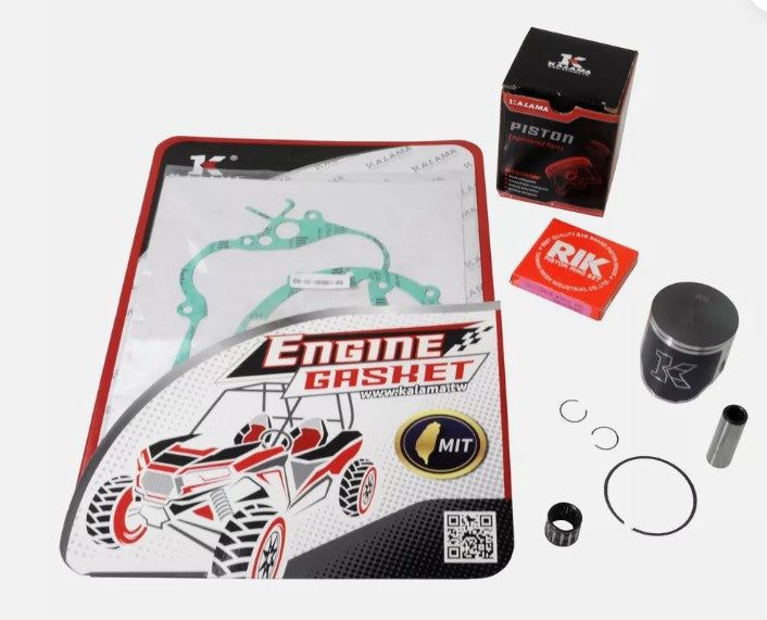 For Yamaha YZ125 98~01 Top End Piston Kit, NRB & Engine Gasket Set