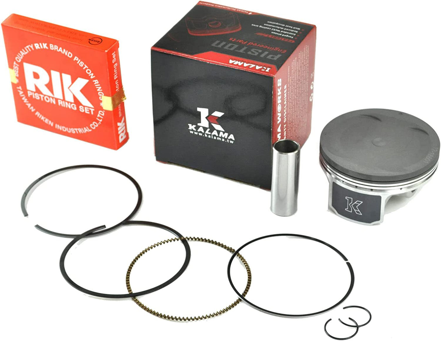 Kalama STD Engine Rebuild Kit for Yamaha Grizzly 700 2007~2013 / Rhino 700 2008~2013 Crankshaft Cylinder Piston Gasket Kit