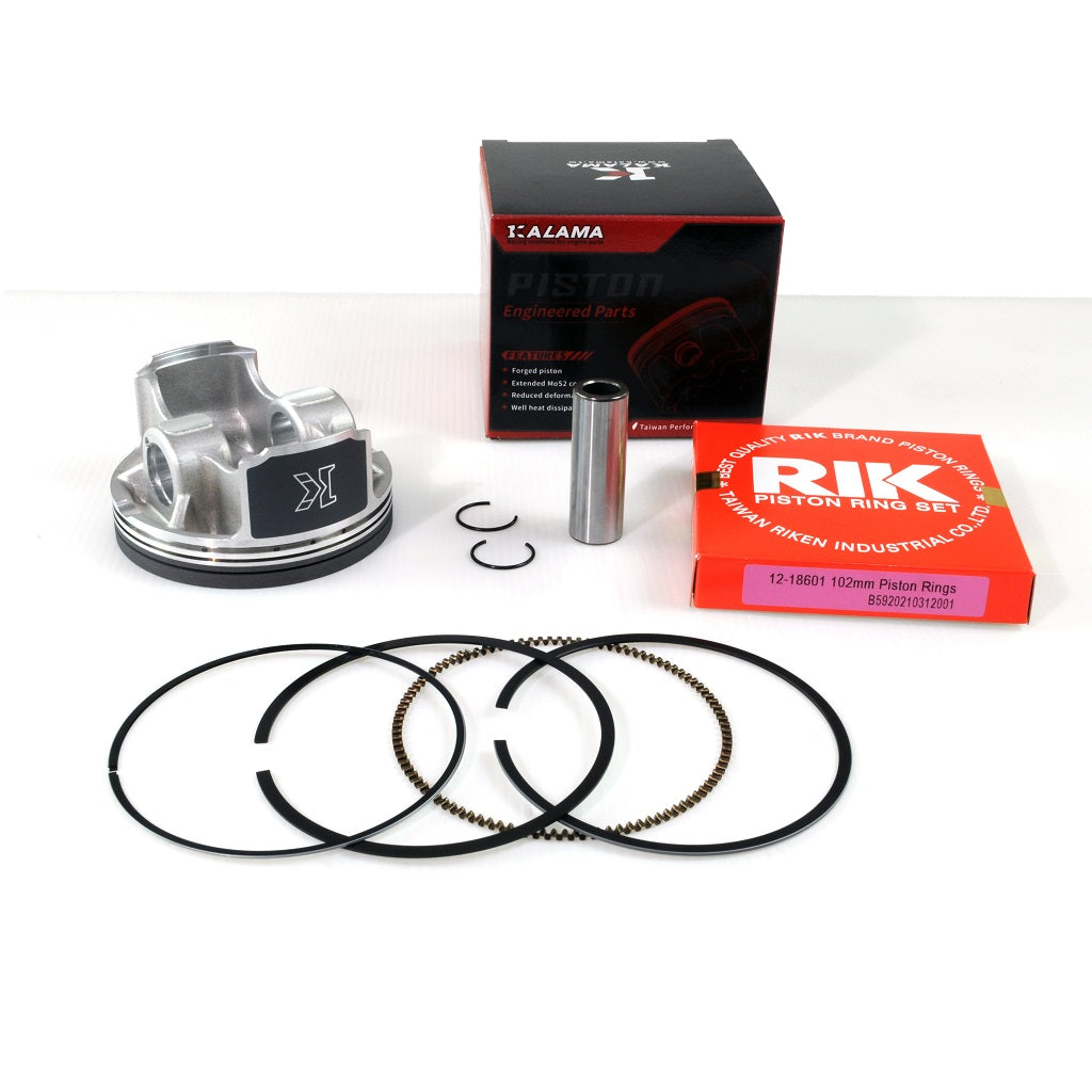 Engine Rebuild Kit Crankshaft Cylinder Mudbeast Camshaft Piston Engine Gasket Set for Yamaha Grizzly 700 2007~2013 / Rhino 700 2008~2013