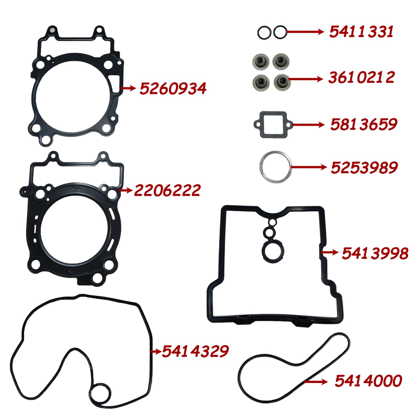 For Polaris RZR Ranger 570 Engine Rebuild Kit Crankshaft Racing Camshaft 12~16