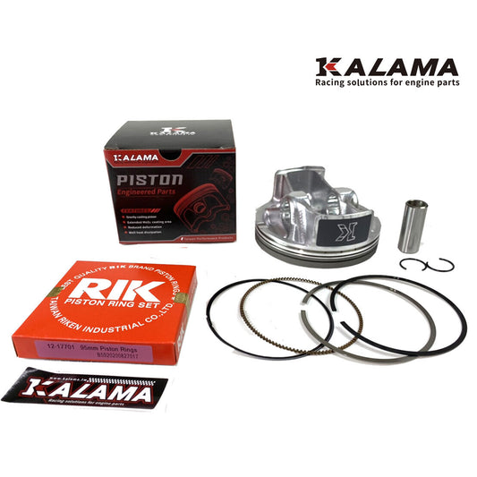 Kalama 94.94mm Piston Kit for Yamaha YFZ450 2004~2017 / YFZ450R 2009~2020 / YFZ450X 2010~2011 / YFZ450V 2006