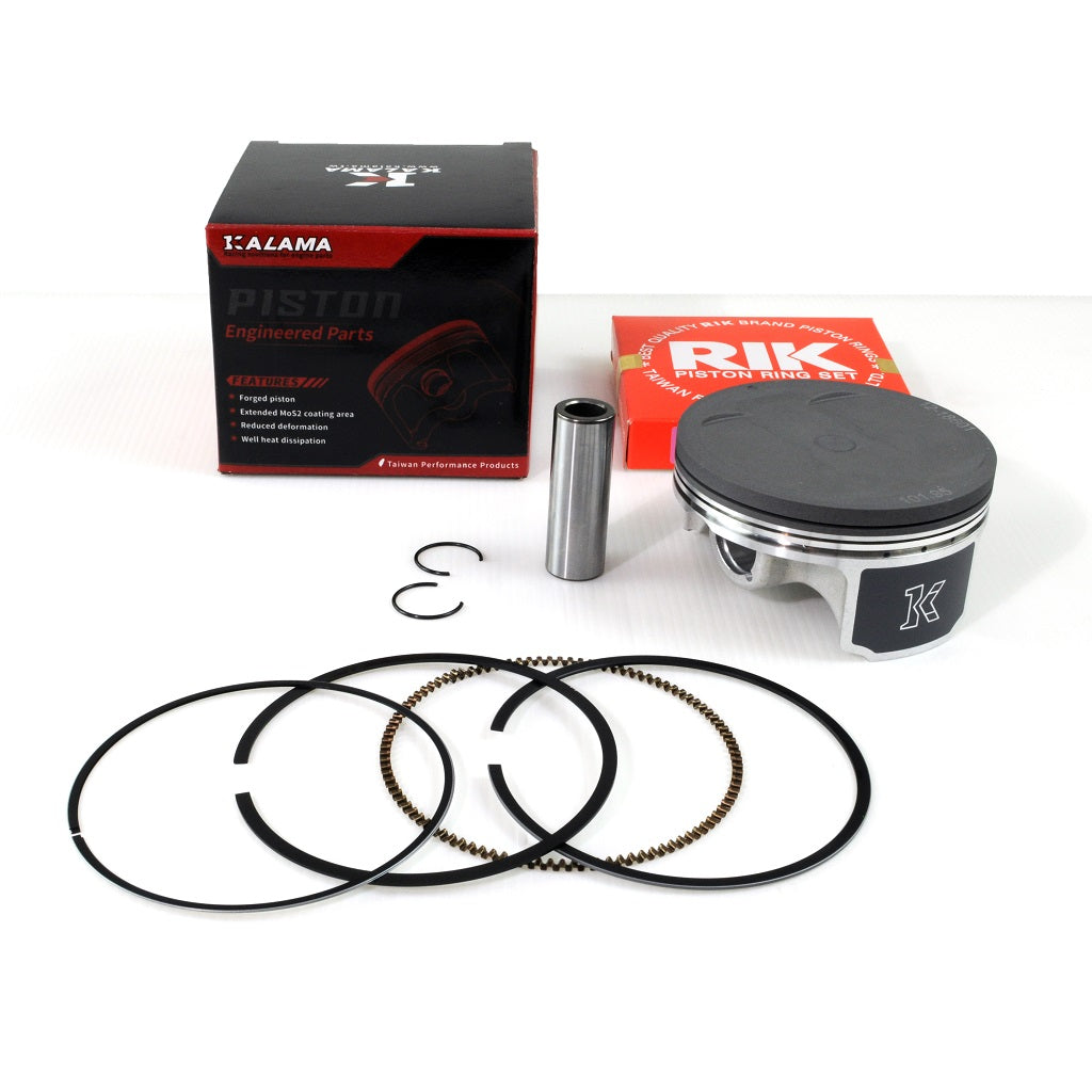 Kalama Engine Rebuild Kit for Yamaha Grizzly 700 Crankshaft Main Bearings Oil Seals Piston Gakset Kit 08~13