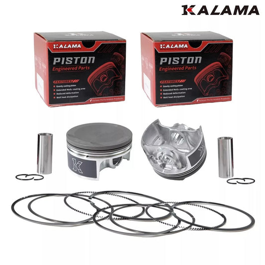 2 PC Piston Ring Piston Kit for RZR XP Turbo 2016~2021 RZR XP 4 Turbo 2016~2021