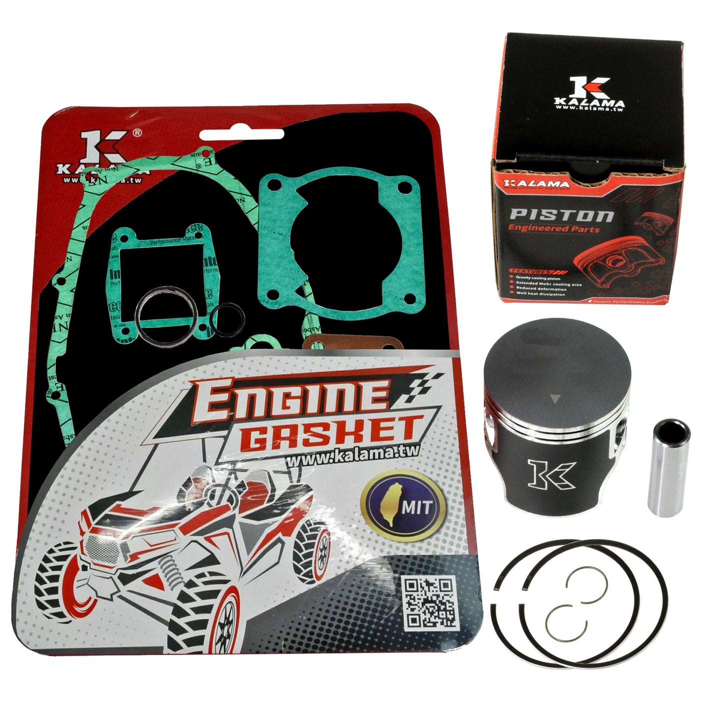 Top End Rebuild Piston Gasket Kit for Yamaha Blaster 200 1988~2006