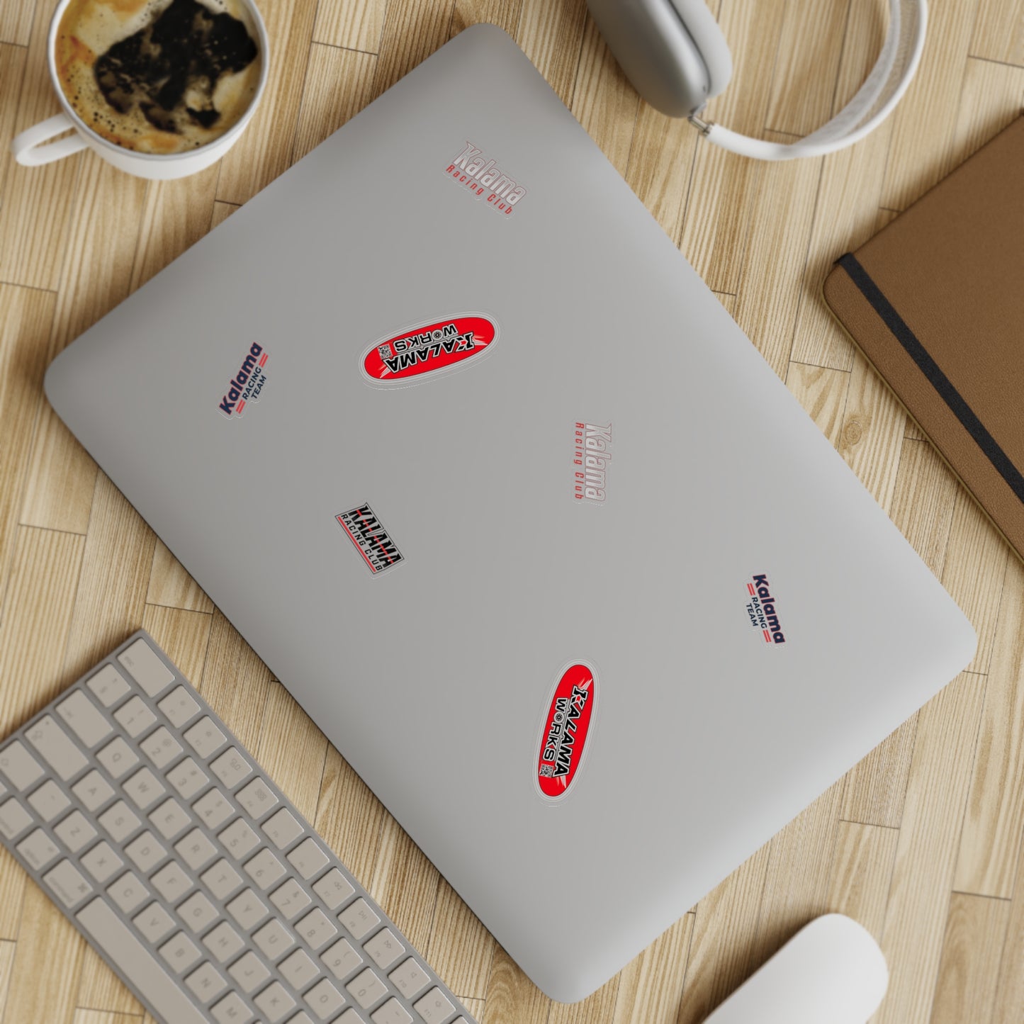 Kalama Racing Team Holographic Sticker Pack — 5-Sticker Sheet