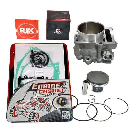 Kalama Top End Kit, 102mm Cylinder, Piston Kit, Engine Gasket Set for Yamaha Raptor 700 2006-2014 / Raptor 700R 2009-2014