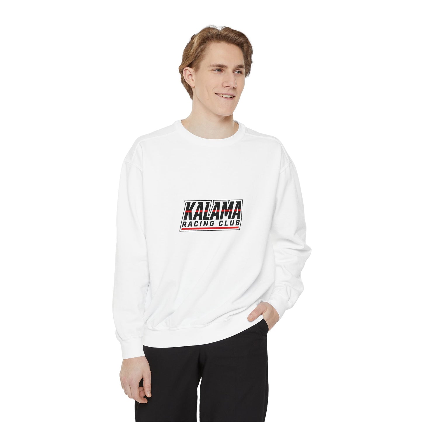 Kalama Racing Club Sweatshirt – Vintage Racing Graphic Crewneck