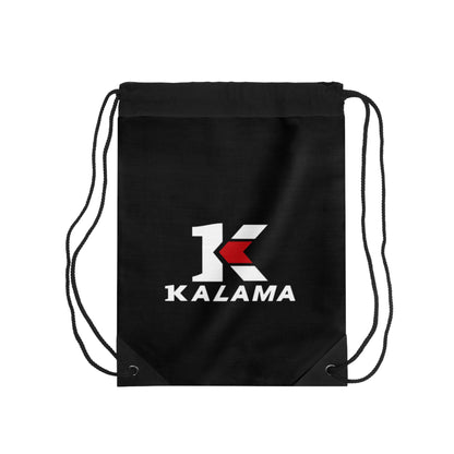Kalama Logo Drawstring Bag — Lightweight Gym & School Cinch Pack