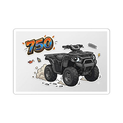 ATV 750 Sticker — Off-Road All-Terrain Vehicle Kiss-Cut Decal