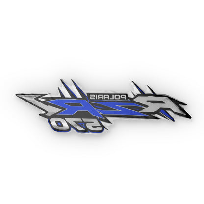 For RZR 570 Graphic Shaped Pillow — Custom ATV Logo Cushion