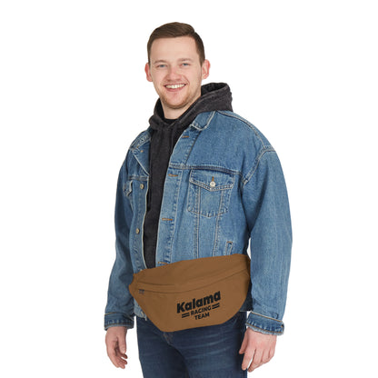 Kalama Racing Team Large Fanny Pack — Durable Waist Pack for Runners & Fans Toffee Brown Color