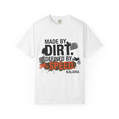 Motocross T-Shirt — "Made by Dirt, Defined by Speed" Off-Road Racing Tee