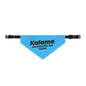 Kalama Racing Team Clip-On Pet Bandana - Blue Dog Collar Accessory