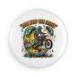 Ride Hard This Easter Motorcycle Magnet — Round Button Magnet