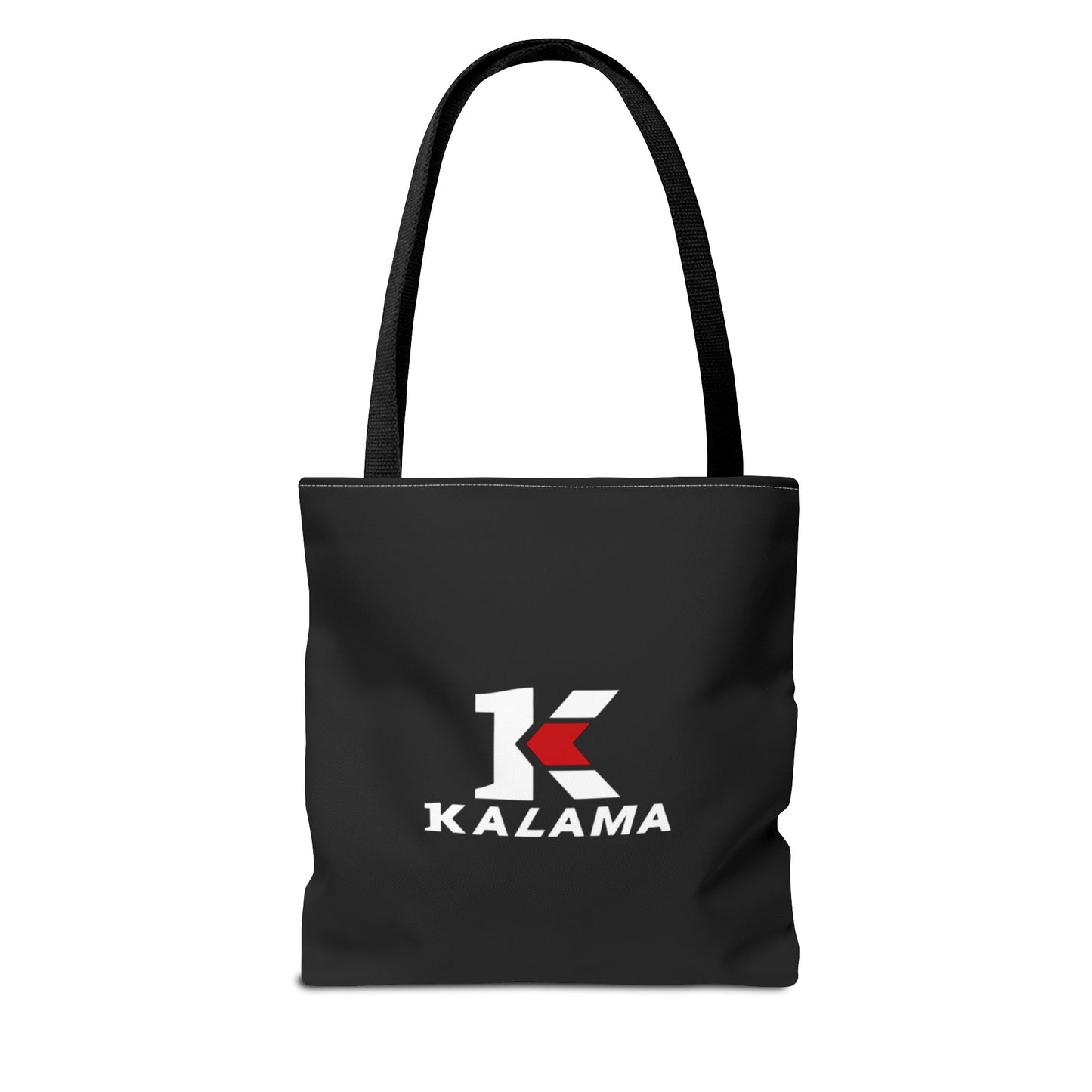 Kalama Logo Tote Bag — Black Branded Everyday Shopper