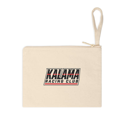 Kalama Racing Club Zipper Pouch — Motorsport Accessory Wristlet