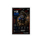 Motocross Dirt Bike Specs Sticker — YZ125 Racing Decal (Transparent Outdoor, Die-Cut)