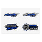 For RZR 570 Performance Gear Sticker Sheet — Off-Road ATV Decal Pack