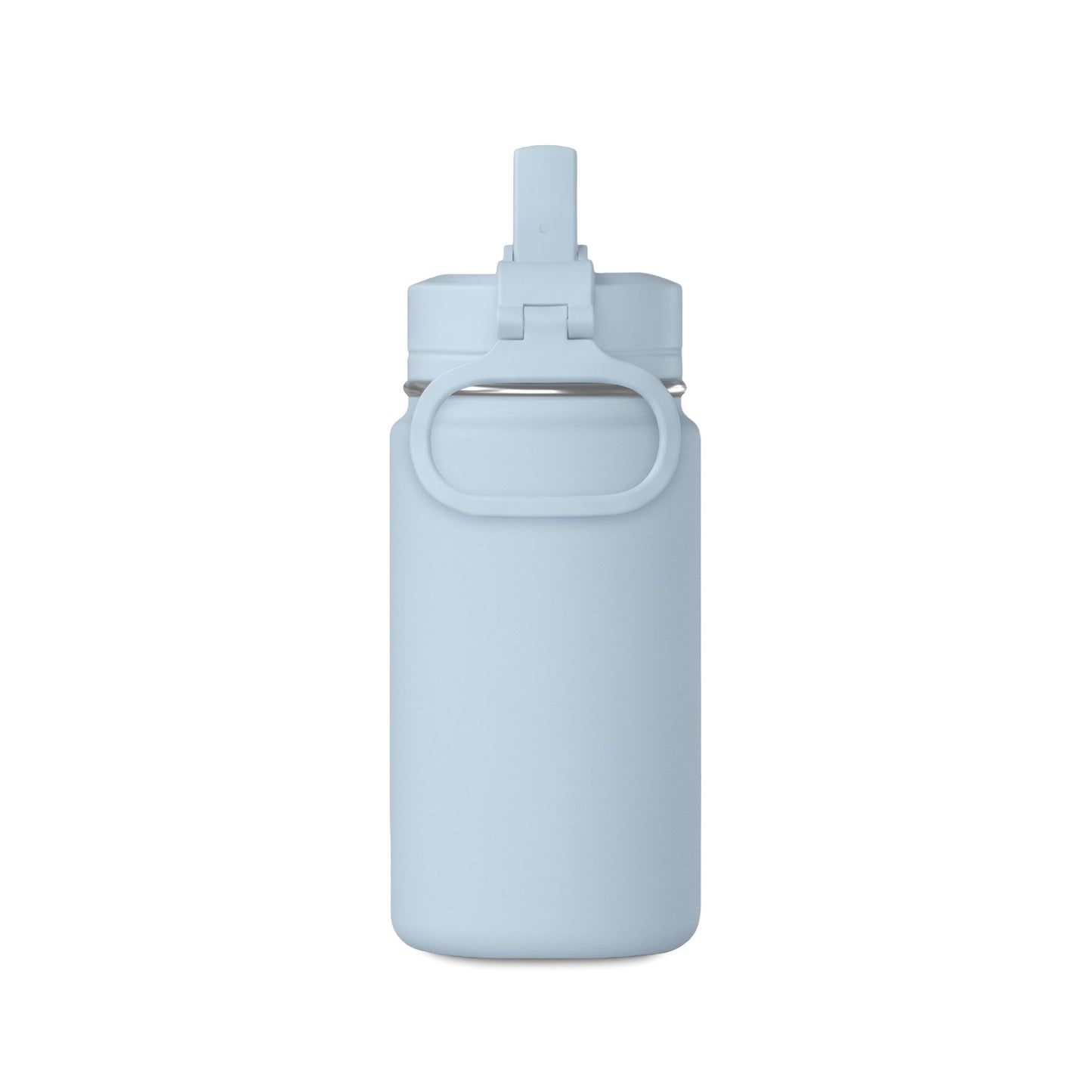 Mini Water Bottle with Kalama Racing Team Logo in baby blue, 14oz