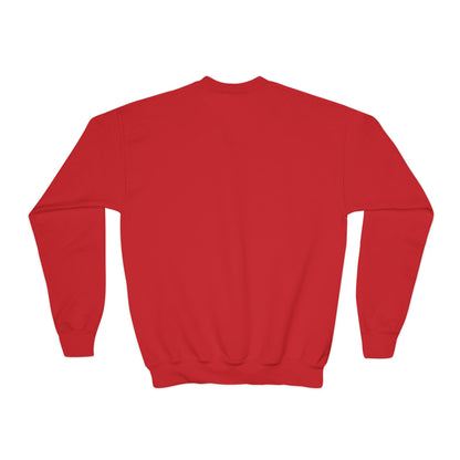 Youth Motorcycle 'BRAAP' Crewneck Sweatshirt – Skull Rider Graphic