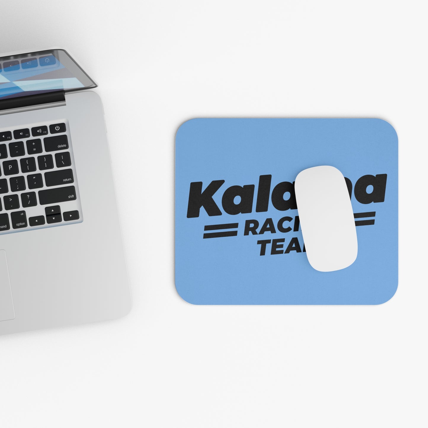 Kalama Racing Team Mouse Pad — Retro Motorsport Desk Pad